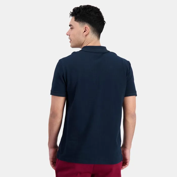 Men Le Coq Sportif Polos Shirts Ton Sur Ton Polo Shirt En Jersey Piqu Coton Dark Velvet Men Le Coq Sportif Polos Shirts Ton Sur Ton Polo Shirt En Jersey Piqu Coton Dark Velvet