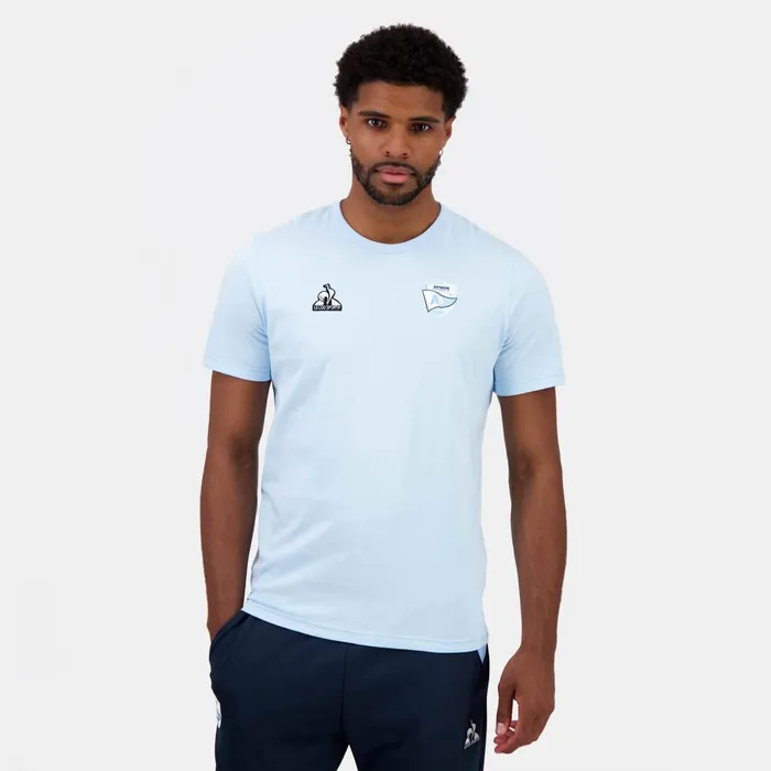Men Le Coq Sportif Tshirts And Tops Aviron Bayonnais Tshirt Homme