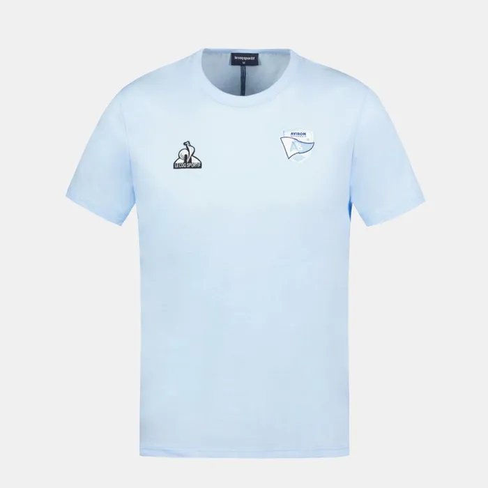 Men Le Coq Sportif Tshirts And Tops Aviron Bayonnais Tshirt Homme