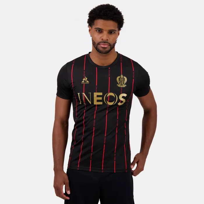 Men Le Coq Sportif Tshirts And Tops OGC Nice 8211 Match Outfit Jersey
