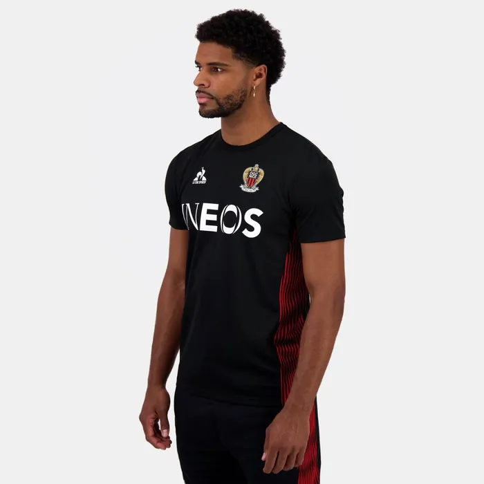 Men Le Coq Sportif Tshirts And Tops OGC Nice 8211 Training Resistance TShirt Black