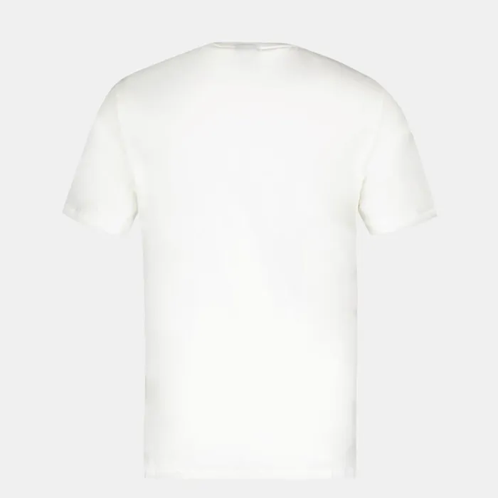 Men Le Coq Sportif Tshirts And Tops Tennis TShirt Marshmallowscarabblack Men Le Coq Sportif Tshirts And Tops Tennis TShirt Marshmallowscarabblack