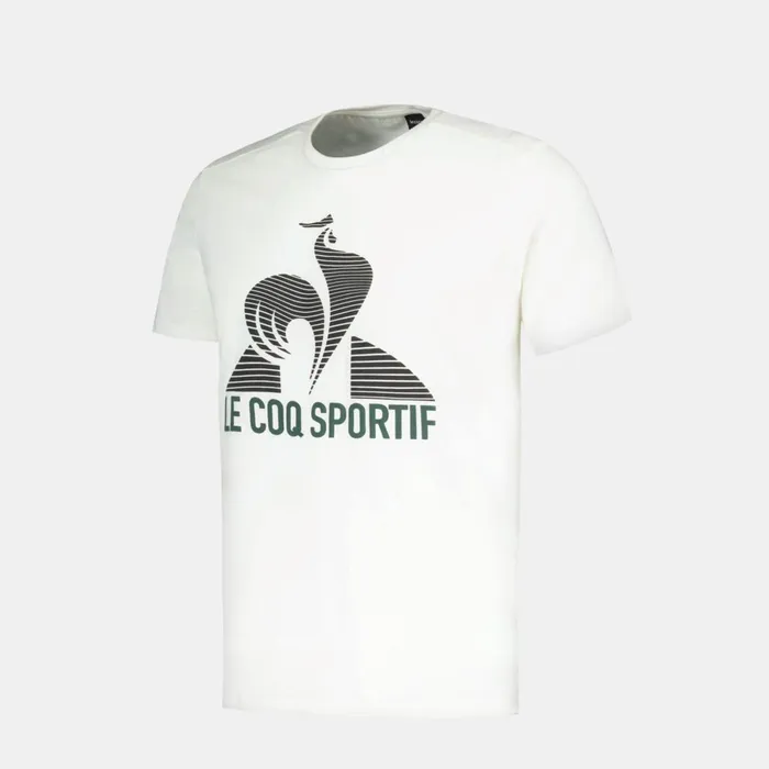Men Le Coq Sportif Tshirts And Tops Tennis TShirt Marshmallowscarabblack Men Le Coq Sportif Tshirts And Tops Tennis TShirt Marshmallowscarabblack