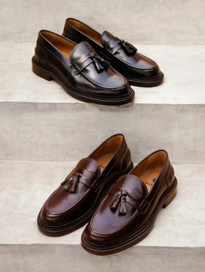 Men Loafers Bobbies Vadim Tuxedo Black Men Loafers Bobbies Vadim Tuxedo Black