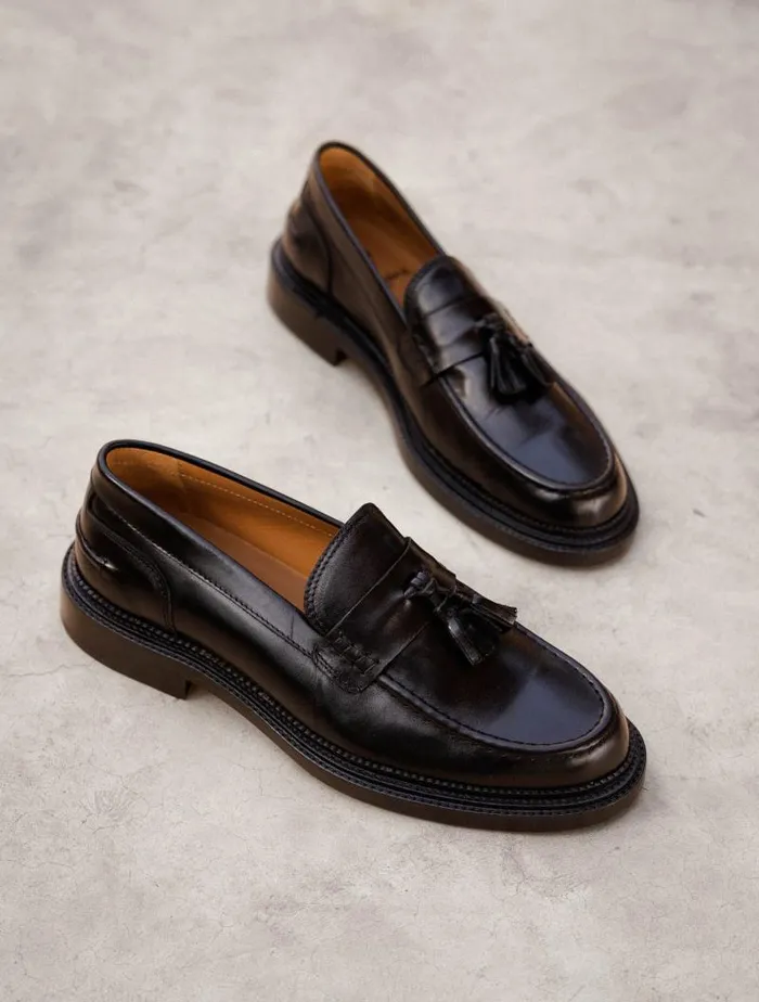 Men Loafers Bobbies Vadim Tuxedo Black Men Loafers Bobbies Vadim Tuxedo Black
