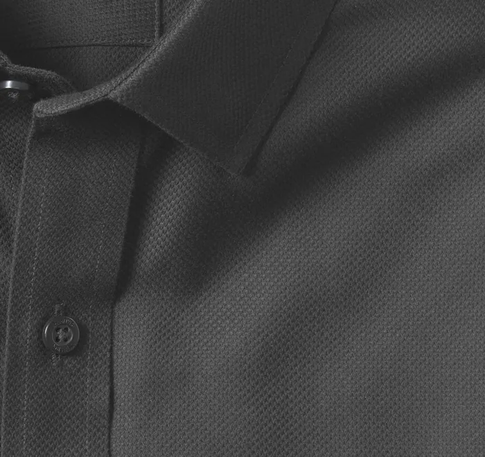 Men NonIron Dress Shirt Black Solid Birdseye JohnstonandMurphy Shirts Men NonIron Dress Shirt Black Solid Birdseye JohnstonandMurphy Shirts