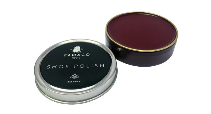 Men Oliver Sweeney Care and Repair Famaco Shoe Polish Burgundy