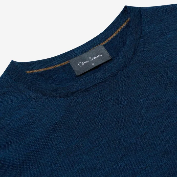 Men Oliver Sweeney Knitwear Camber Petrol Men Oliver Sweeney Knitwear Camber Petrol