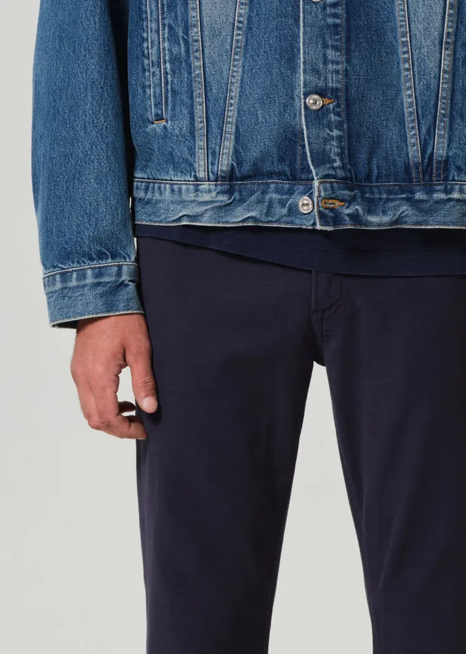 Men Pants Citizens Of Humanity Adler Slim French Terry In Night Flight