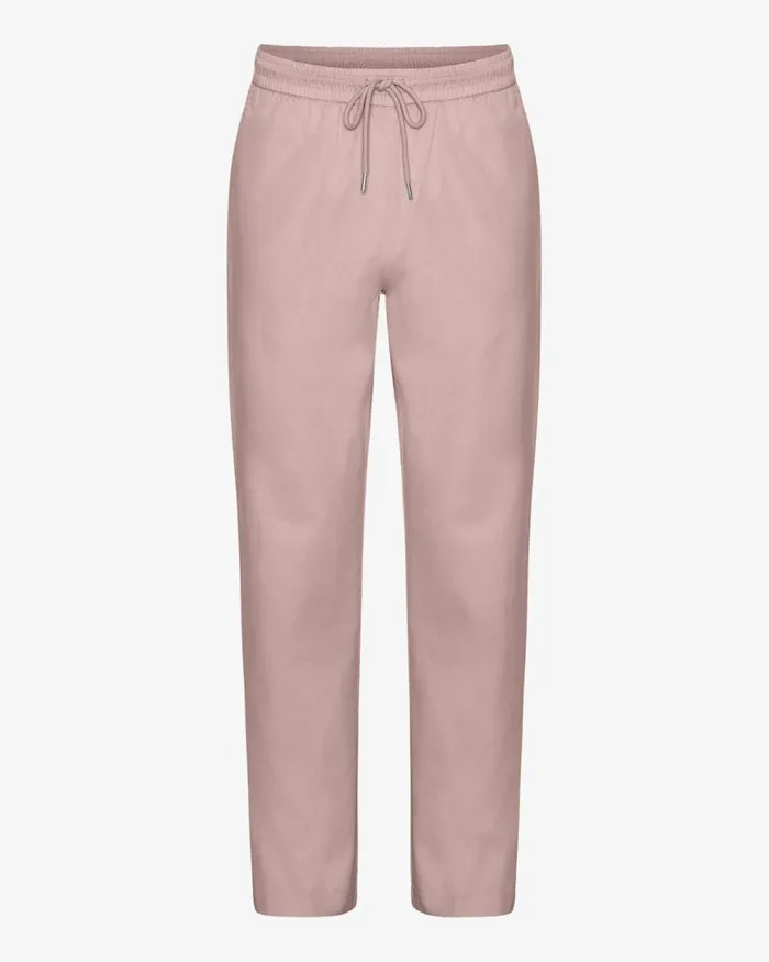 Men Pants Colorful Standard Organic Twill Pants Faded Pink