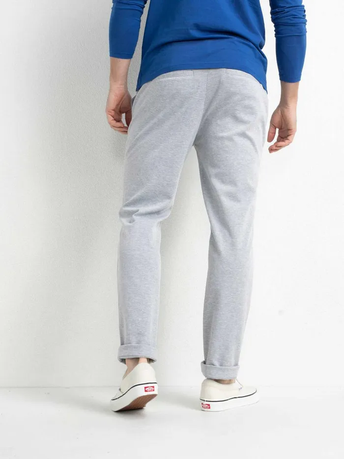 Men Pants Petrol Industries Comfortable Chinos Silver Grey Melee