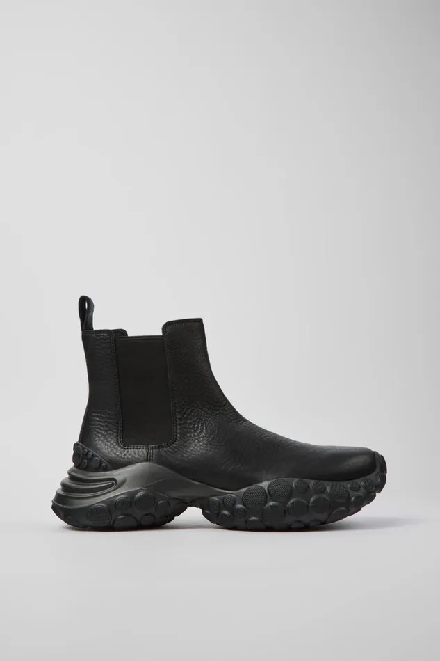 Men Pelotas Mars Black Responsibly Raised Leather Ankle Boots Camper Ankle Boots Men Pelotas Mars Black Responsibly Raised Leather Ankle Boots Camper Ankle Boots