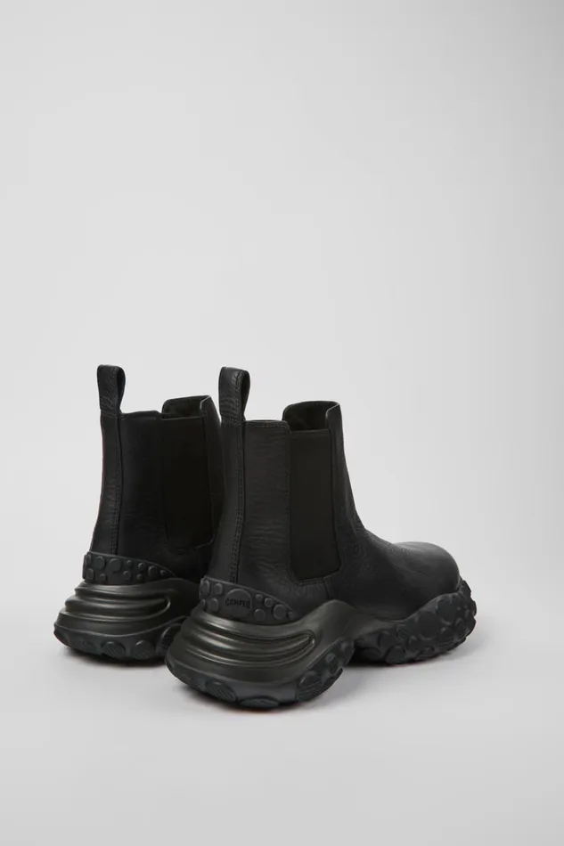 Men Pelotas Mars Black Responsibly Raised Leather Ankle Boots Camper Ankle Boots Men Pelotas Mars Black Responsibly Raised Leather Ankle Boots Camper Ankle Boots