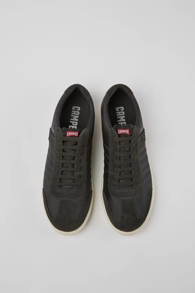 Men Pelotas XLite Gray TextileNubuck Oxford Sneaker Camper Casual Shoes Men Pelotas XLite Gray TextileNubuck Oxford Sneaker Camper Casual Shoes