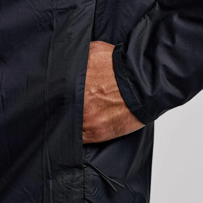 Men Peregrine Packaway Jacket Black Saucony Jackets