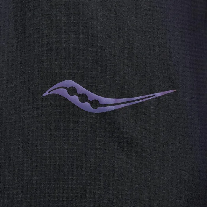 Men Peregrine Packaway Jacket Black Saucony Jackets