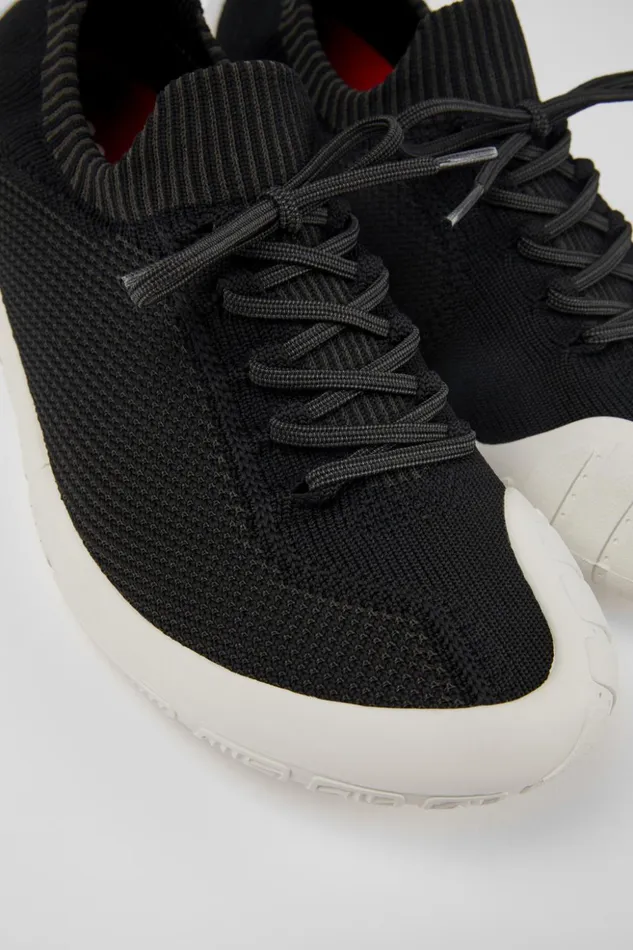 Men Peu Path Black Textile Sneaker Camper Sneakers