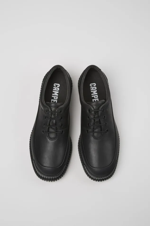 Men Pix Black Leather Shoes Camper Formal Shoes Men Pix Black Leather Shoes Camper Formal Shoes