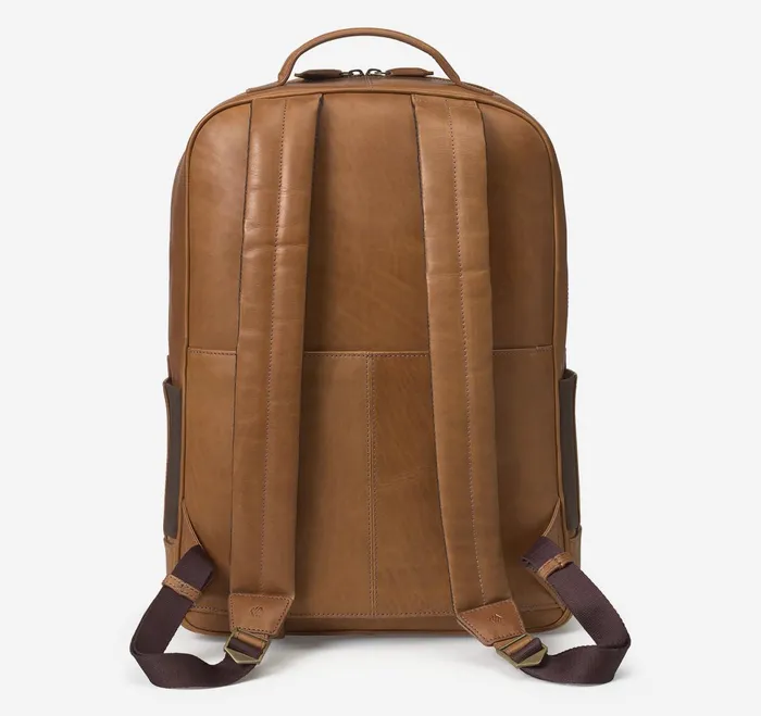 Men Rhodes Backpack Tan Full Grain JohnstonandMurphy Backpacks and Briefcases Men Rhodes Backpack Tan Full Grain JohnstonandMurphy Backpacks and Briefcases
