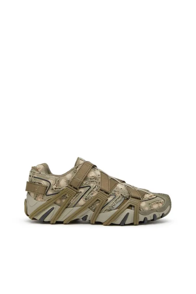 Men SPrototypeCr Military Green Diesel Sneakers
