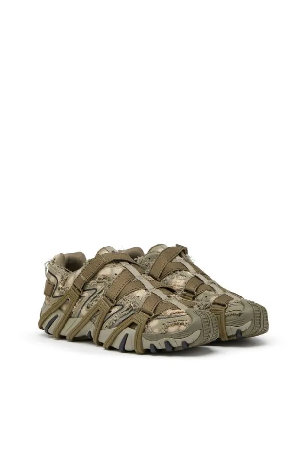 Men SPrototypeCr Military Green Diesel Sneakers Men SPrototypeCr Military Green Diesel Sneakers