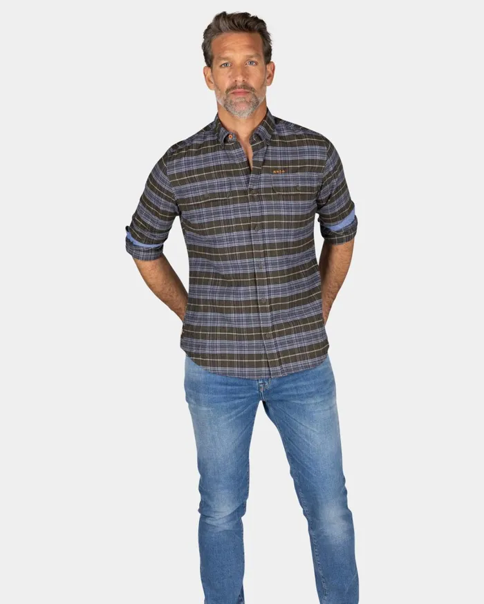 Men Shirts NZA New Zealand Auckland Green Grey Checked Shirt 8211 Quartz Green Men Shirts NZA New Zealand Auckland Green Grey Checked Shirt 8211 Quartz Green