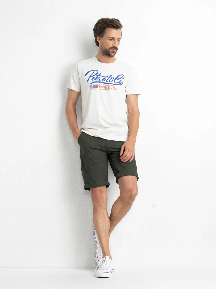 Men Shorts Petrol Industries Chino Shorts Forest Night
