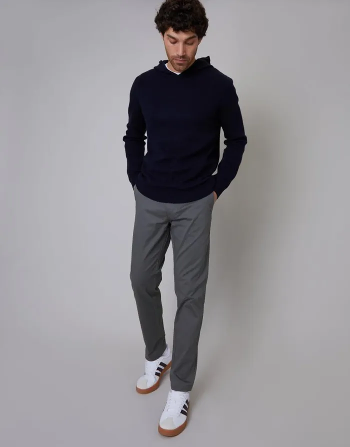 Men Slate Regular Fit Chino Trousers Threadbare Chinos Men Slate Regular Fit Chino Trousers Threadbare Chinos