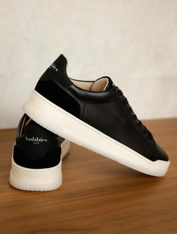 Men Sneakers Bobbies Daniil Deep Black Men Sneakers Bobbies Daniil Deep Black