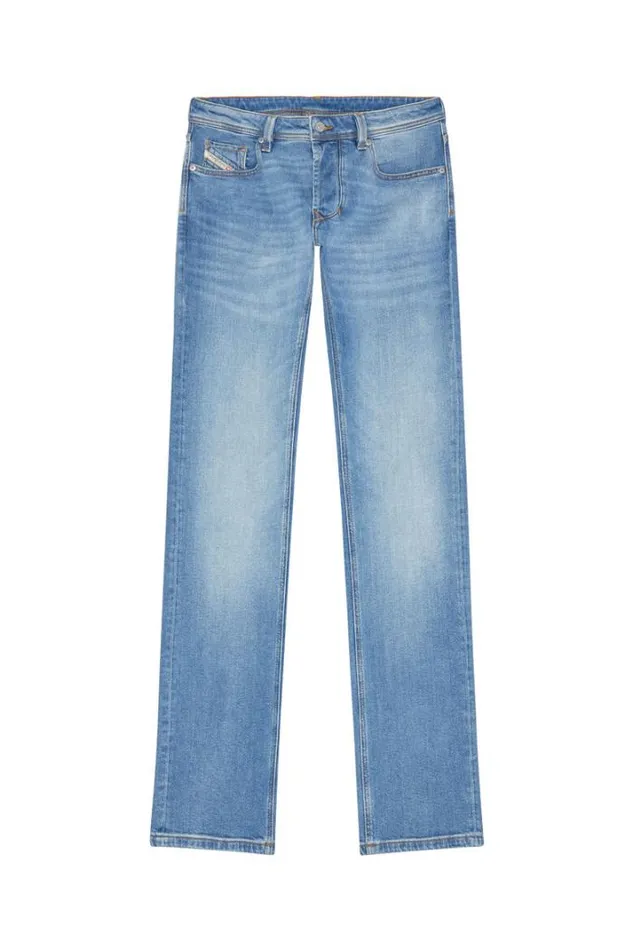 Men Straight Jeans 1985 Larkee 0enas Light Blue Diesel Straight