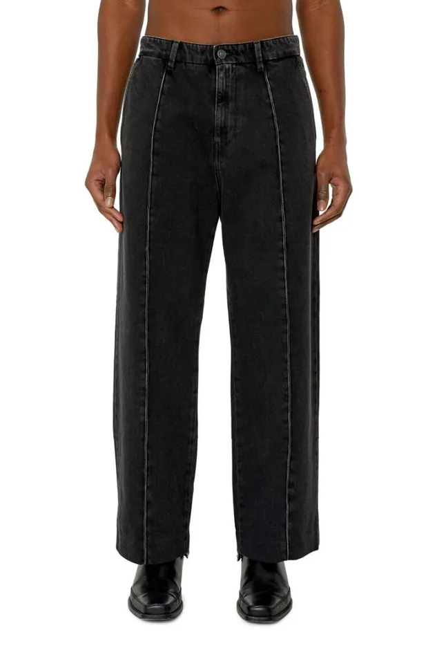Men Straight Jeans DChinoWork 09b88 Blackdark Grey Diesel Straight Men Straight Jeans DChinoWork 09b88 Blackdark Grey Diesel Straight