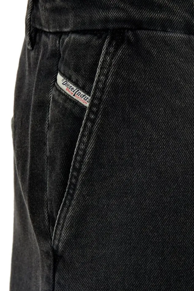 Men Straight Jeans DChinoWork 09b88 Blackdark Grey Diesel Straight Men Straight Jeans DChinoWork 09b88 Blackdark Grey Diesel Straight