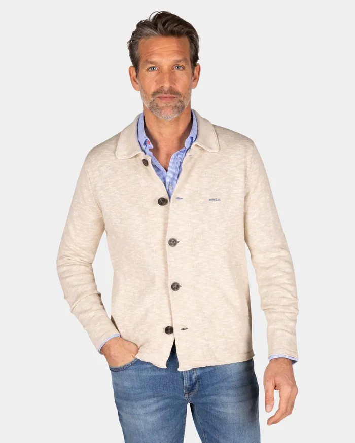 Men Sweatshirts NZA New Zealand Auckland Beige Cotton Overshirt 8211 Dessert Sand Men Sweatshirts NZA New Zealand Auckland Beige Cotton Overshirt 8211 Dessert Sand