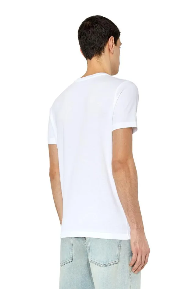 Men TDiegorG13 White Diesel Tshirts Men TDiegorG13 White Diesel Tshirts
