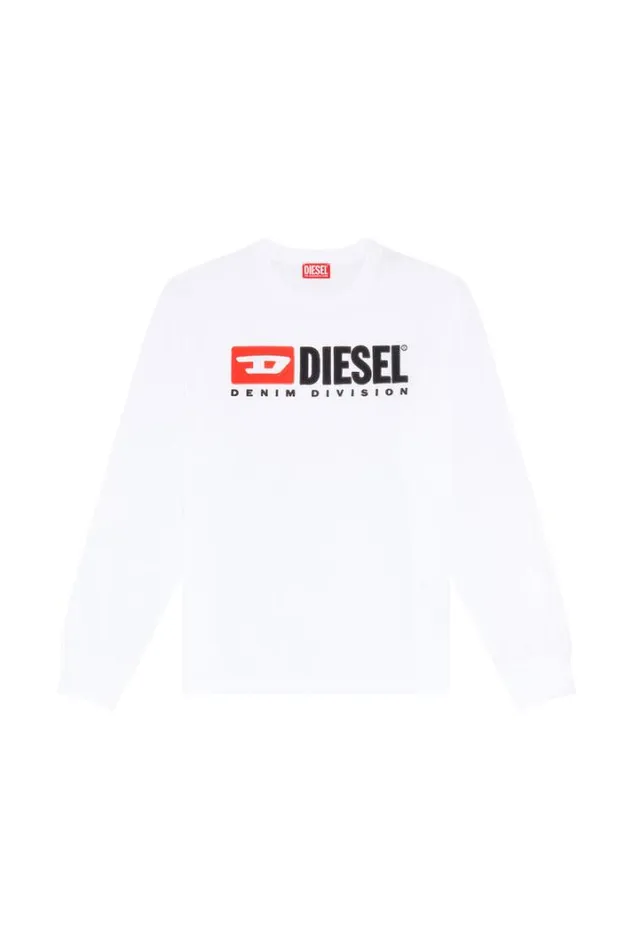 Men TJustLsDiv White Diesel Tshirts Men TJustLsDiv White Diesel Tshirts