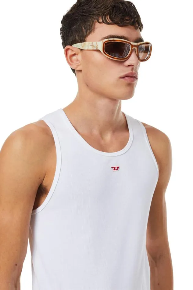 Men TLiftyD White Diesel Tshirts Men TLiftyD White Diesel Tshirts