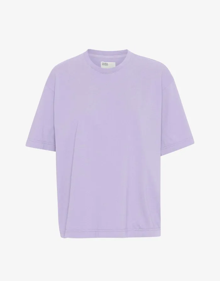 Men TShirts Colorful Standard Oversized Organic TShirt Soft Lavender