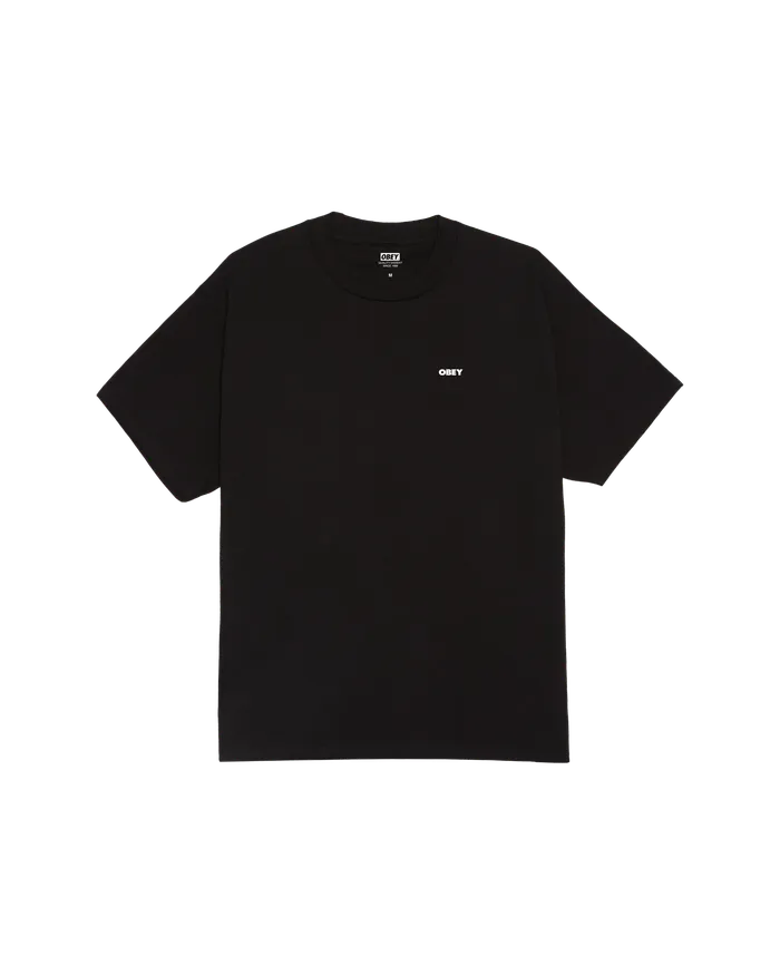 Men TSHIRTS OBEY Clothing COSMIC NOISE CLASSIC TSHIRT Black