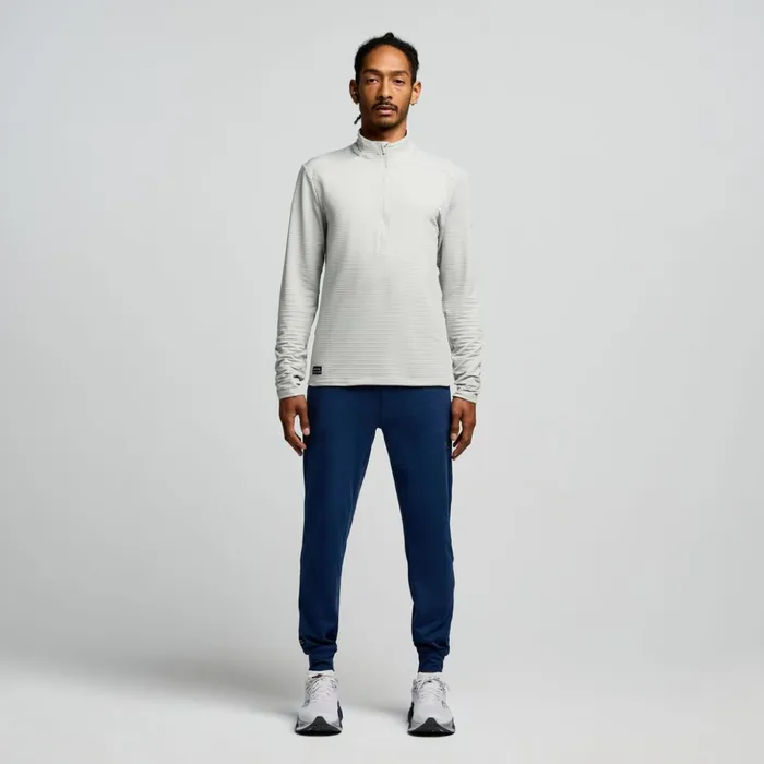 Men Triumph 3d 12 Zip Grey Heather Saucony Jackets