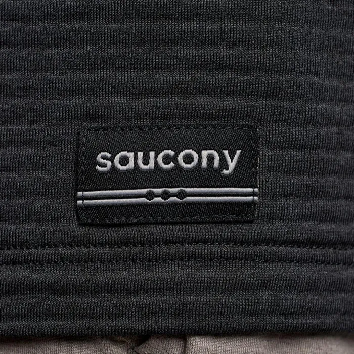 Men Triumph 3d Crew Black Heather Saucony Tops