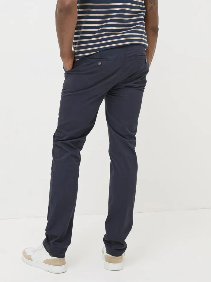 Men Trousers and Chinos Fat Face Blue Slim Heyshott Chinos