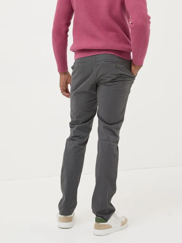 Men Trousers and Chinos Fat Face Dark Grey Slim Heyshott Chinos