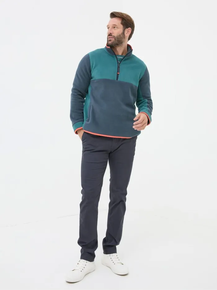 Men Trousers and Chinos Fat Face Heyshott Navy Slim Chinos
