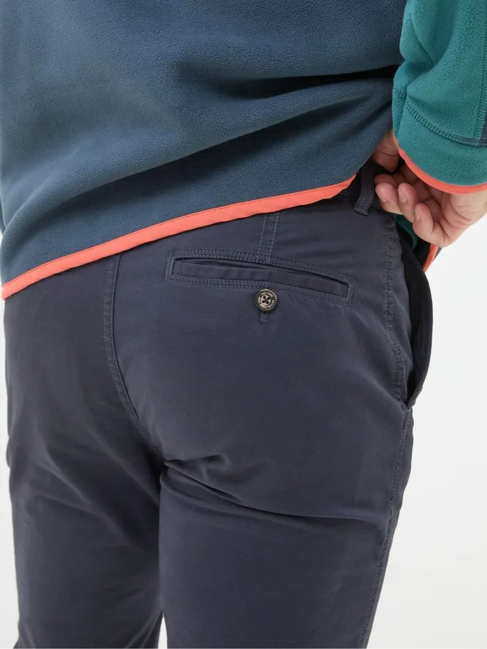 Men Trousers and Chinos Fat Face Heyshott Navy Slim Chinos