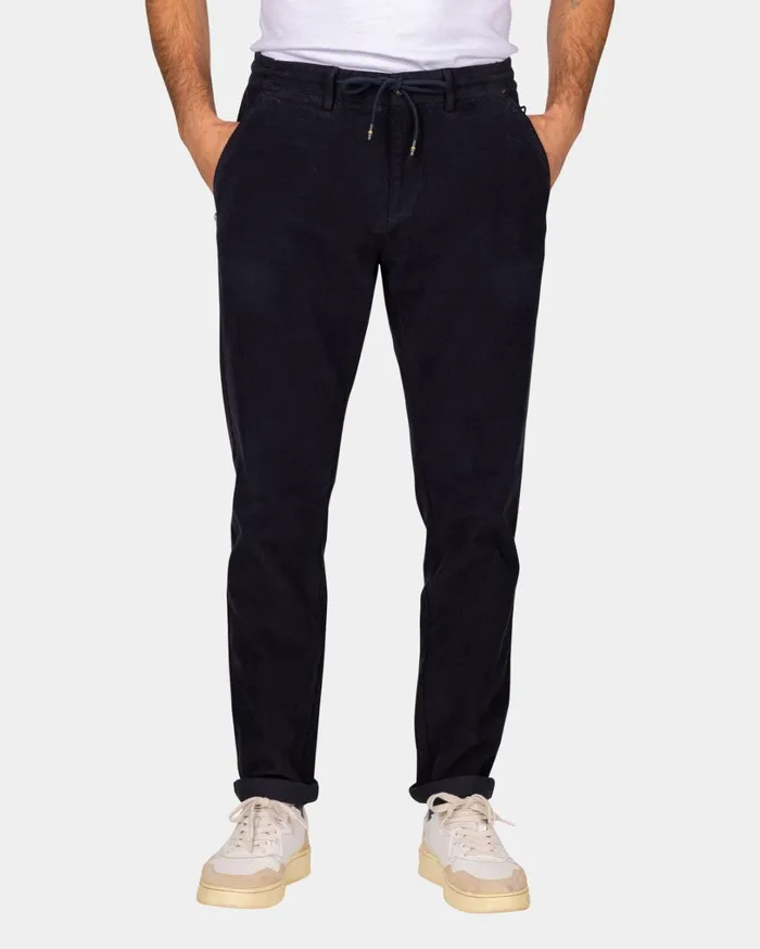 Men Trousers NZA New Zealand Auckland Corduroy Navy Chino 8211 Winter Navy