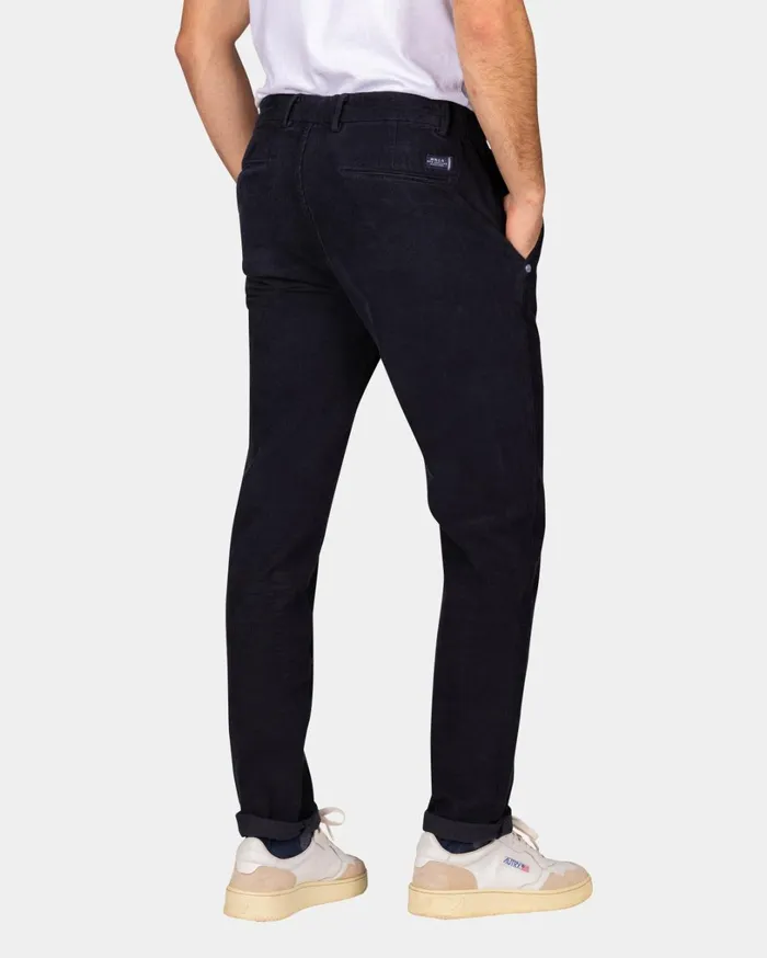Men Trousers NZA New Zealand Auckland Corduroy Navy Chino 8211 Winter Navy