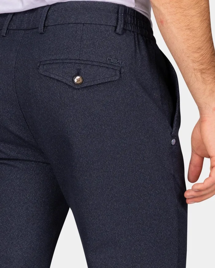 Men Trousers NZA New Zealand Auckland Dark Blue Dobby Chino 8211 Autumn Navy Men Trousers NZA New Zealand Auckland Dark Blue Dobby Chino 8211 Autumn Navy
