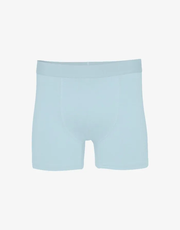 Men Underwear Colorful Standard Classic Organic Boxer Briefs Polar Blue