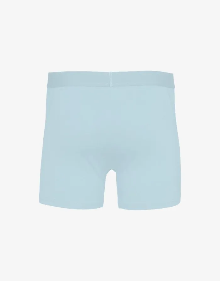 Men Underwear Colorful Standard Classic Organic Boxer Briefs Polar Blue