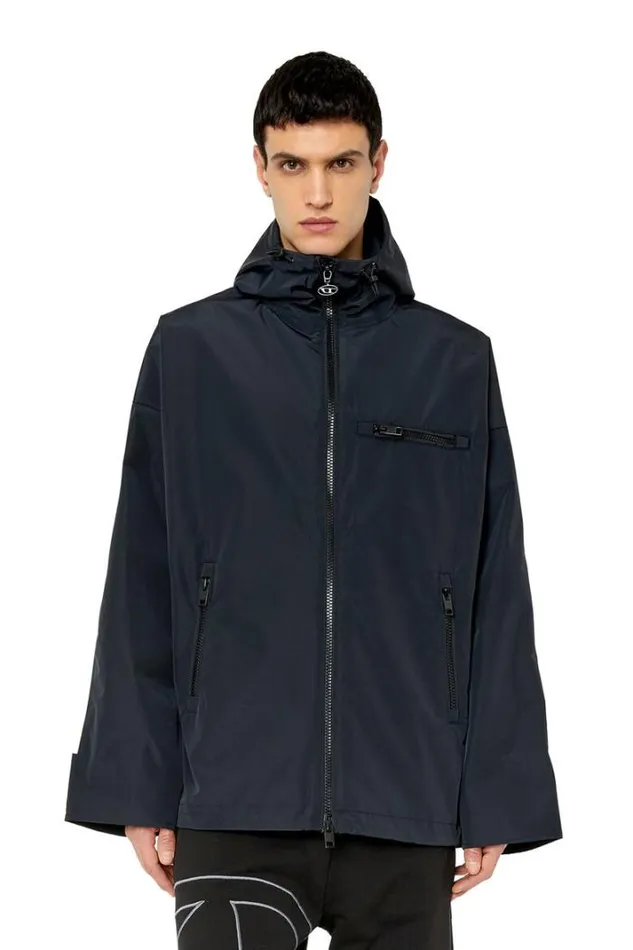 Men WHennes Black Diesel Outerwear And Jackets Men WHennes Black Diesel Outerwear And Jackets